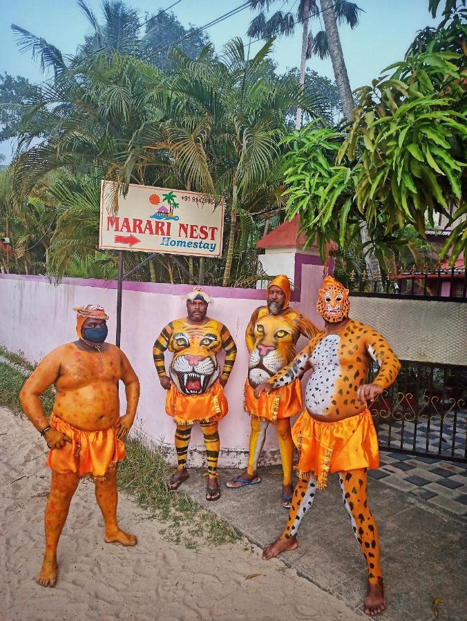 Marari Nest Beach Homestay Mararikulam Luaran gambar